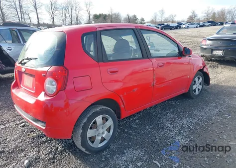 2009 Chevrolet Aveo Lt из США, поврежденный, VIN KL1TD66E99B395960